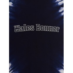 Logo embroidery tie dye sweatshirt