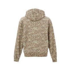Felpa con cappuccio 'Camo leopard'