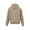 Felpa con cappuccio 'Camo leopard'