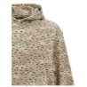 Felpa con cappuccio 'Camo leopard'