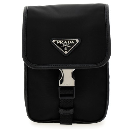 Re-Nylon logo crossbody bag
