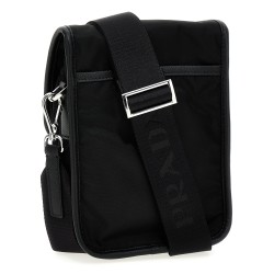Re-Nylon logo crossbody bag