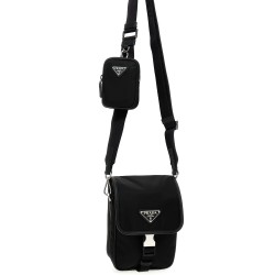 Re-Nylon logo crossbody bag