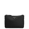 Re-Nylon & Saffiano crossbody bag