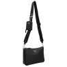 Re-Nylon & Saffiano crossbody bag