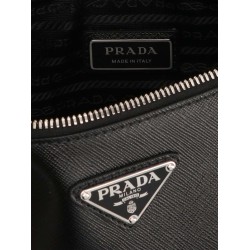 Re-Nylon & Saffiano crossbody bag
