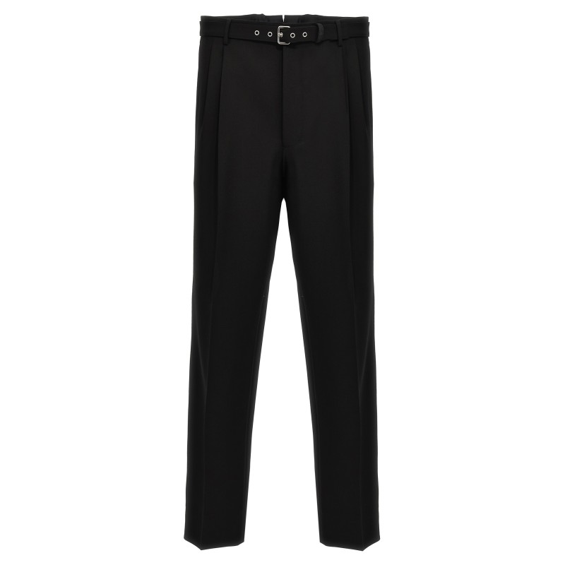 Wool tailored trousers