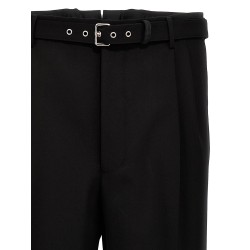 Wool tailored trousers