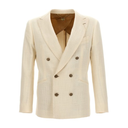 double-breasted blazer
