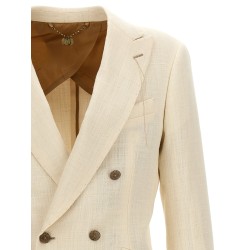 double-breasted blazer
