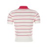 'Striped' polo shirt