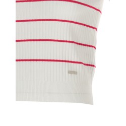 'Striped' polo shirt