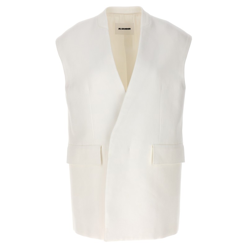 Oversize tailored vest