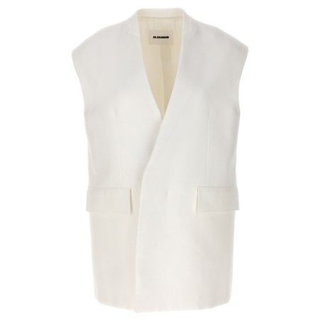 Oversize tailored vest