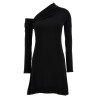 'Twist Crepe Mini' dress