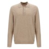 Cashmere wool polo shirt