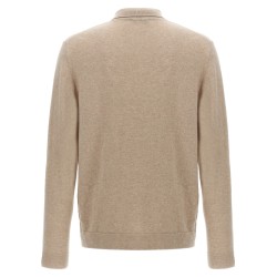 Cashmere wool polo shirt