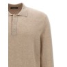 Cashmere wool polo shirt