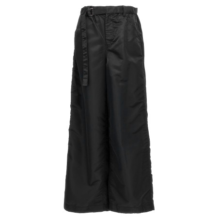 Nylon twill pants