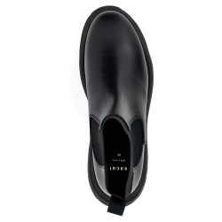 Chelsea leather ankle boots