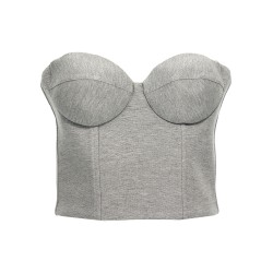 Top cropped bustier