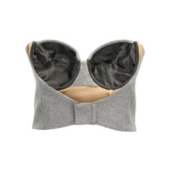Top cropped bustier