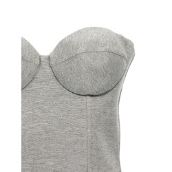 Top cropped bustier