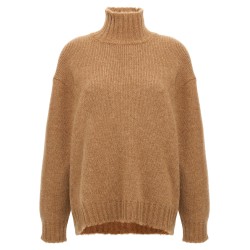 High neck sweater