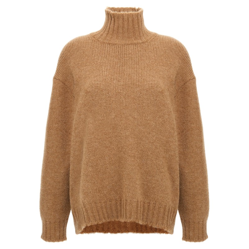 High neck sweater