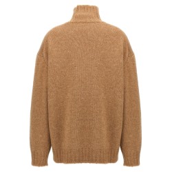 High neck sweater