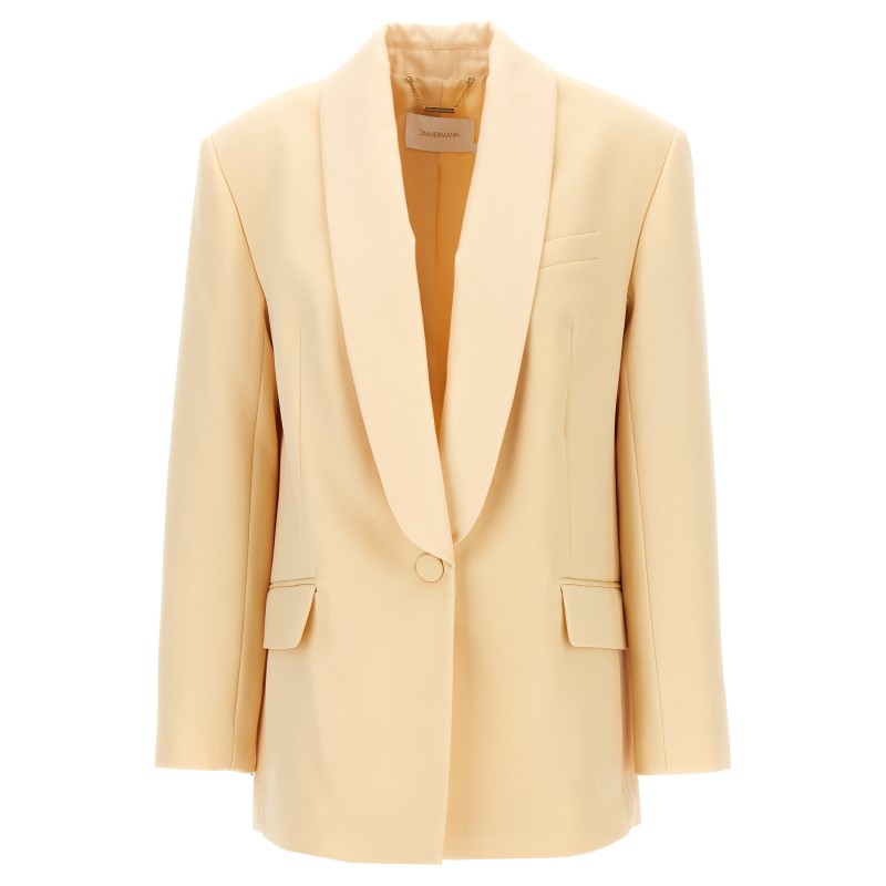 'Illustration Shawl Tux Jacket' blazer