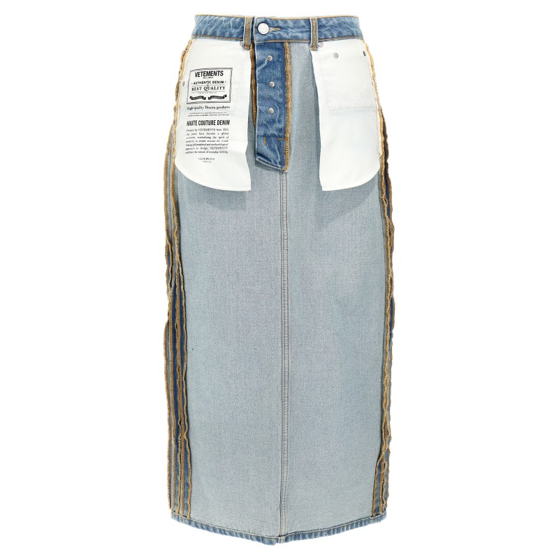 'Inside-Out' skirt