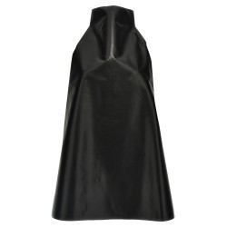 Two-tone trapeze dress
