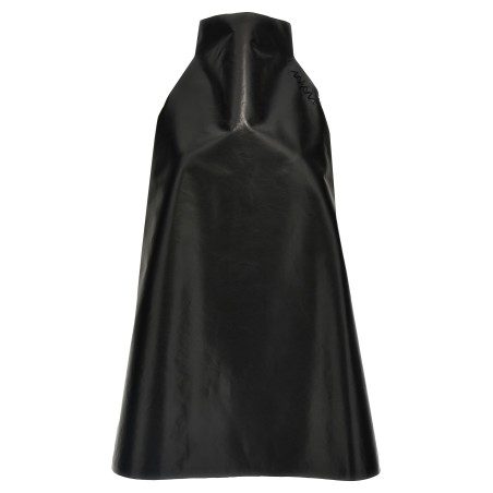 Two-tone trapeze dress