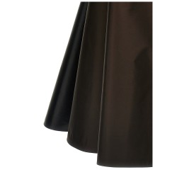 Two-tone trapeze dress