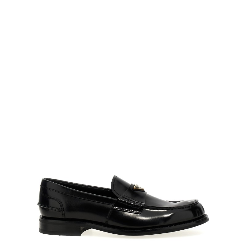 Logo loafers