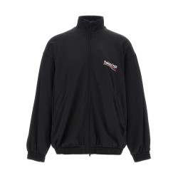 Logo embroidery sweatshirt