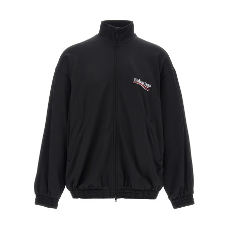 Logo embroidery sweatshirt