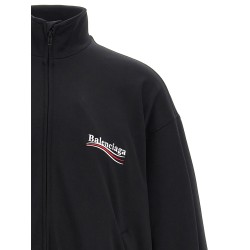 Logo embroidery sweatshirt