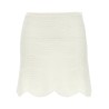 Crochet mini skirt