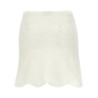 Crochet mini skirt