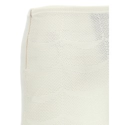 Crochet mini skirt