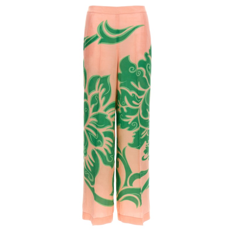 Silk pants