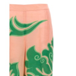 Silk pants