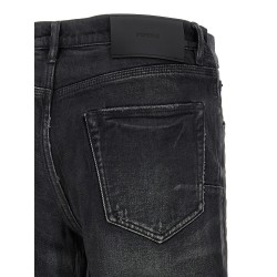 'P005 Double Dip Coated' jeans