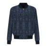Jacquard bomber jacket