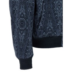 Jacquard bomber jacket