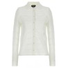 Openwork cardigan