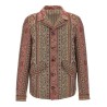 Balmacaan neck overshirt