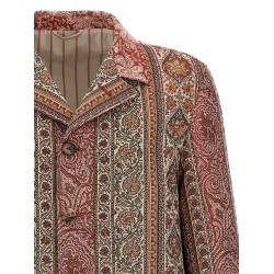 Balmacaan neck overshirt